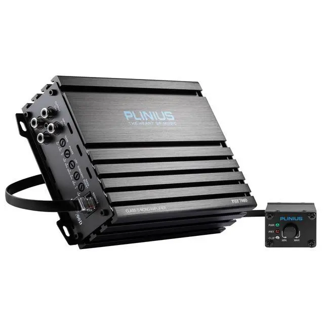 Alt view image 2 of 4 - PHF700D car Audio Amplifier Monoblock Class D MOSFER 700 watts RMS Remote Subwoofer Level Control