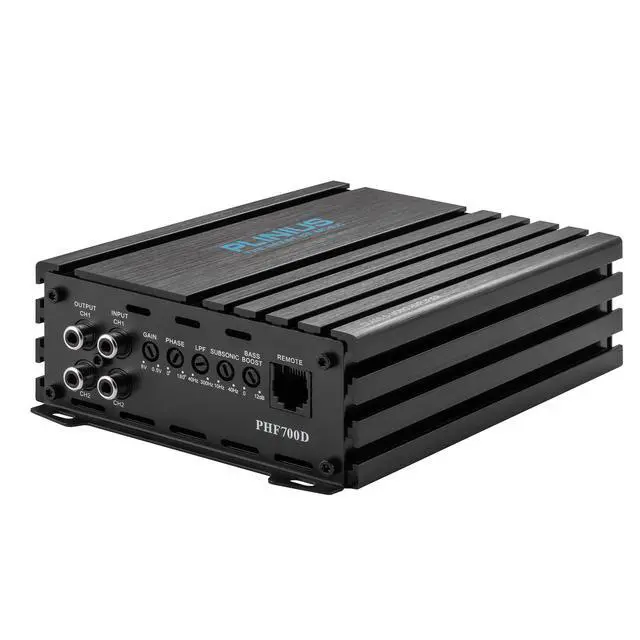 Alt view image 4 of 4 - PHF700D car Audio Amplifier Monoblock Class D MOSFER 700 watts RMS Remote Subwoofer Level Control