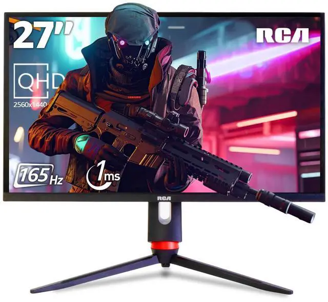 Main image of 27" Evolution Select QHD Gaming Monitor | 165Hz, 2560 x 1440p, Adaptive Refresh Technology with 1ms Response, HDR10, Ultra Wide Game View - RGB Backlighting & Adjustable Stand | M27SG134F