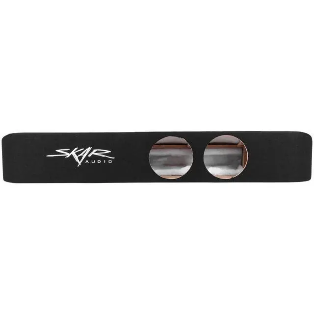 Alt view image 3 of 4 - Dual 8" Ported Subwoofer Enclosure Compatible with 2009-2014 Ford F-150 SuperCrew Cab Trucks