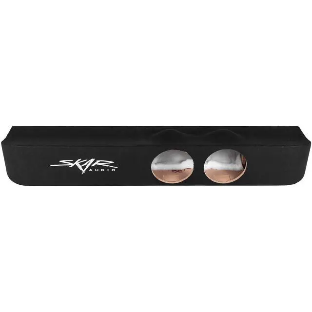 Alt view image 4 of 4 - Dual 8" Ported Subwoofer Enclosure Compatible with 2009-2014 Ford F-150 SuperCrew Cab Trucks