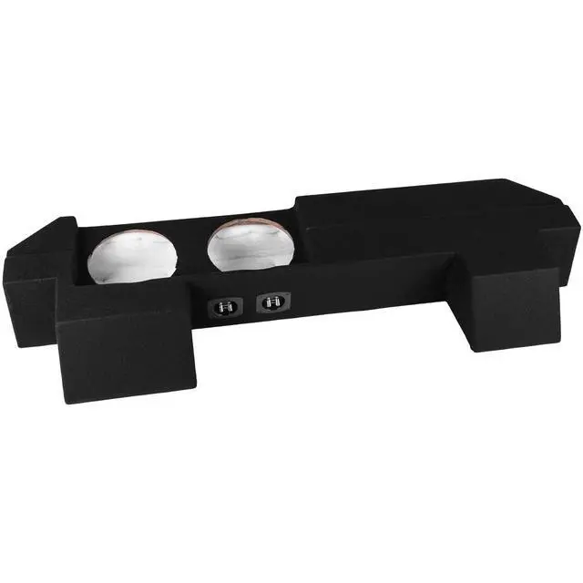 Alt view image 2 of 4 - Dual 10" Ported Subwoofer Enclosure Compatible with 2019-2025 Ram Crew Cab Trucks