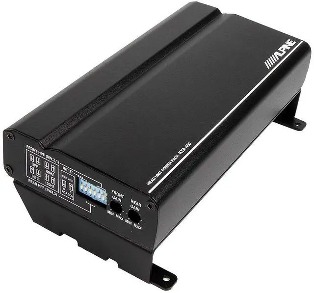 Alt view image 3 of 6 - KTA-450 4-Channel Power Pack Amplifier with Dynamic Peak Power 45W RMS x 4, At 2 Or 4 Ohms