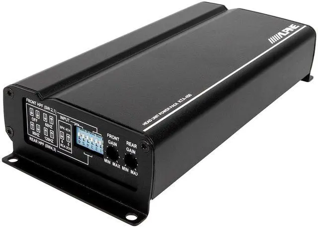 Alt view image 6 of 6 - KTA-450 4-Channel Power Pack Amplifier with Dynamic Peak Power 45W RMS x 4, At 2 Or 4 Ohms