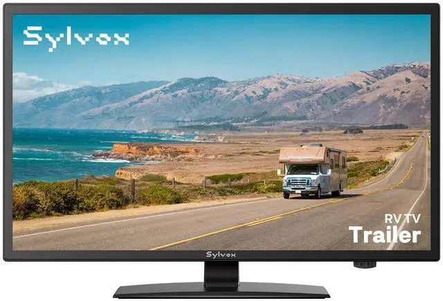 Main image of 19'' RV TV, Smart 12V HDTV W/DVD Player, Dual Power Options (12V DC/AC), Google OS & Google Assistant Compatibility, WiFi & Bluetooth, HDMI/USB Ports, Perfect for RVs, Campers, and Kitchens