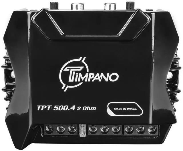 Alt view image 2 of 6 - Audio TPT-500.4 2 Ohm 400 Watt 4 Channel Car Audio Amplifier