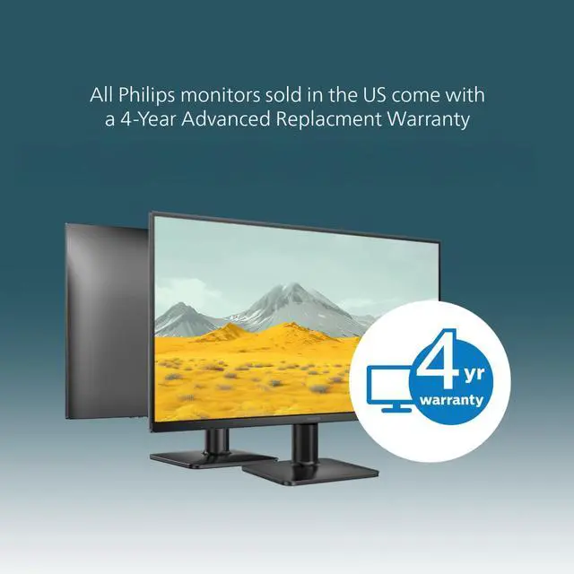 Alt view image 2 of 4 - 24E2N2100 24 inch IPS FHD (1920 x 1080) 120Hz Gaming Office Monitor, VESA, HDMI x1, VGA Port x1, Eye Care, 4 Year Advance Replacement