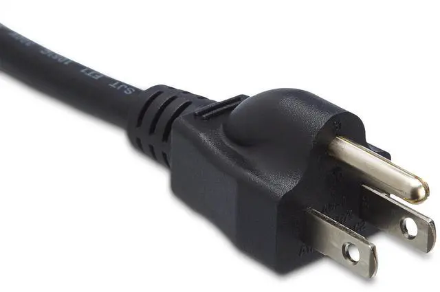 Alt view image 3 of 4 - Replacement Power Cord for Computer, Monitor, TV, 6 ft, 32 count, UL Listed, Black