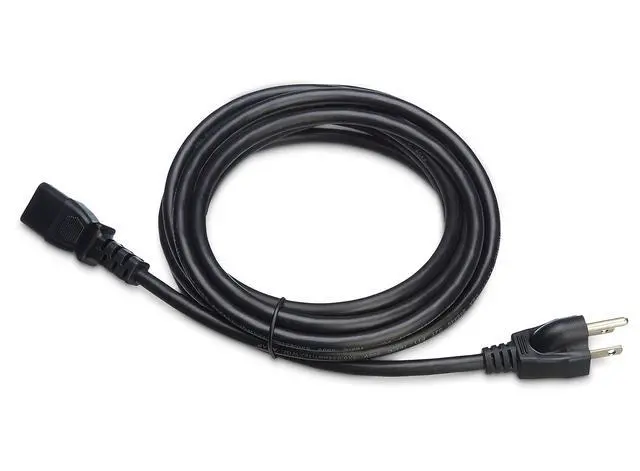 Alt view image 4 of 4 - Computer Monitor TV Replacement Power Cord, 12 ft, 24 count, Black