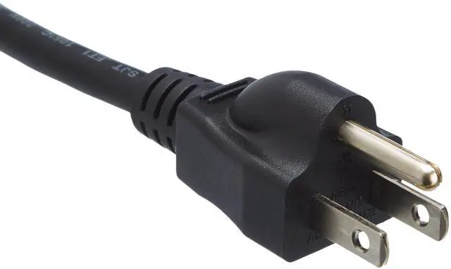 Alt view image 3 of 4 - Computer Monitor TV Replacement Power Cord - 15 ft, Black, 24 Count Total