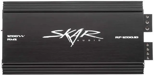 Main image of RP-1200.1D Monoblock Class D MOSFET Amplifier with Remote Subwoofer Level Control, 1200W