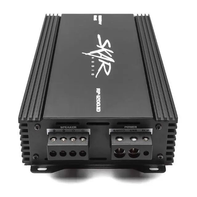 Alt view image 3 of 4 - RP-1200.1D Monoblock Class D MOSFET Amplifier with Remote Subwoofer Level Control, 1200W