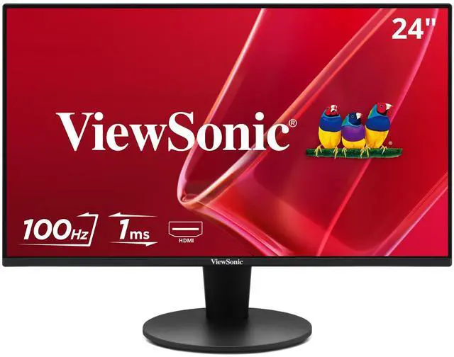 Main image of VS2447M 24 Inch 1080p Monitor, 100Hz Refresh Rate for Productive Home and Office Spaces, Eye Care Technology, Thin Bezels, HDMI, and VGA Inputs