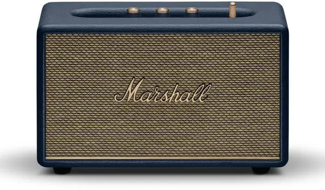 Main image of Acton III Bluetooth Home Speaker - Loud Stereo Sound with Bass and Treble Controls | Plug-in Powered | 3.5mm Aux Input - Midnight Blue