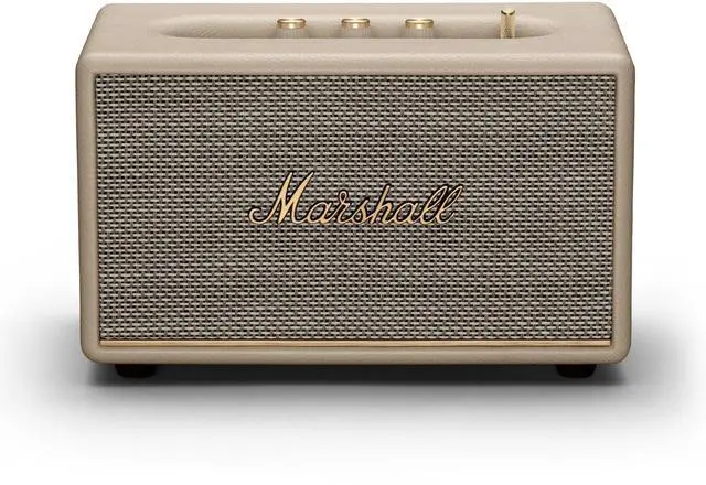 Main image of Acton III Bluetooth Home Speaker - Loud Stereo Sound with Bass and Treble Controls | Plug-in Powered | 3.5mm Aux Input - Cream