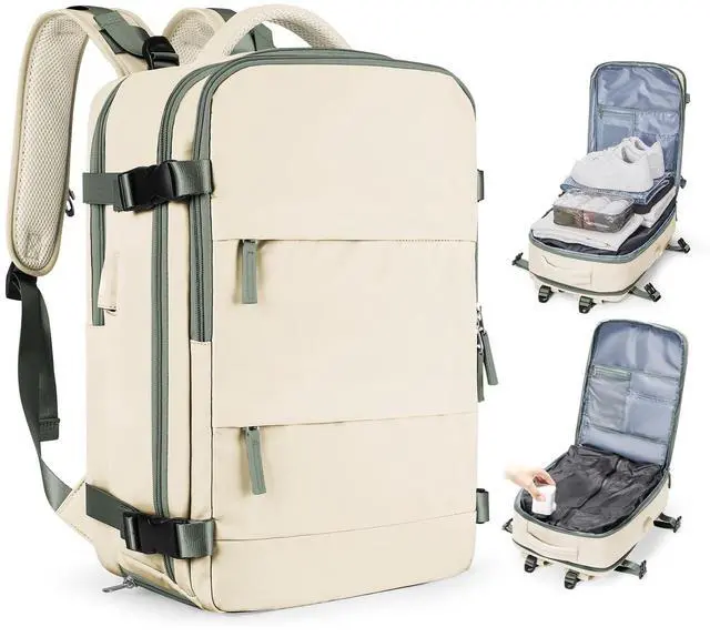 Main image of Vacuum Backpack Travel with Pump Vacpack Travel Backpack with Vacuum System Compression Backpacks