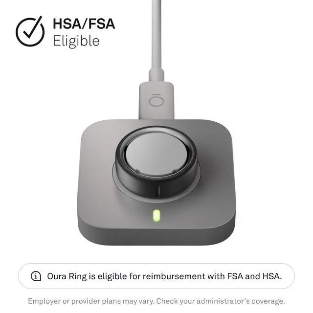 Alt view image 3 of 3 - Ring 4 Charger - Size 6 - Charging Dock and USB-C Cable - Charges Ring 4 up to 8 Days