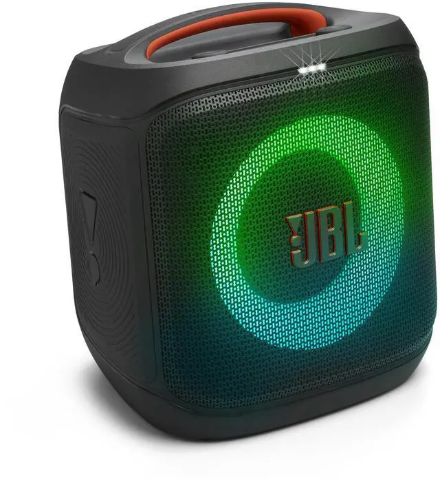 Main image of PartyBox Encore Essential 2 - Portable Battery-Powered Party Speaker with AI Sound Boost, Up to 15 Hours of Play time, IPX4 Splash Proof, and Multi-Speaker Connection by Auracast (Black)