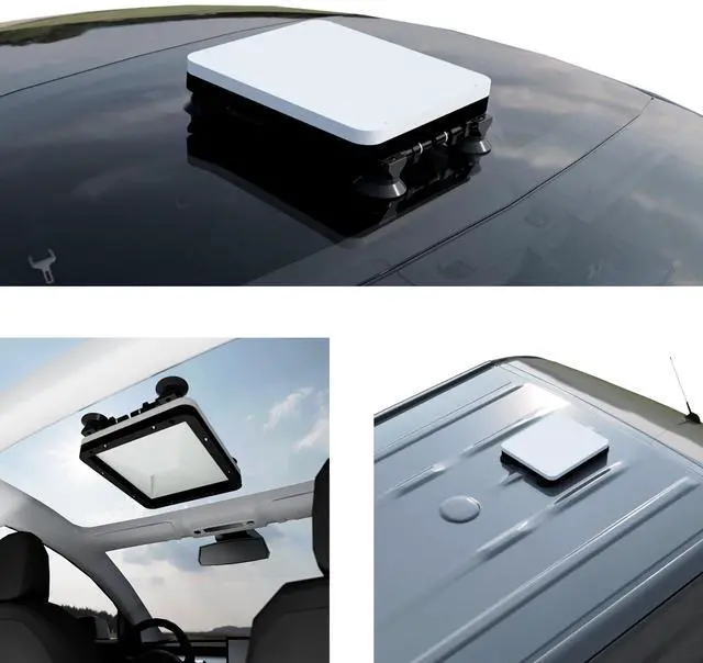 Main image of Starlink Mount Ultra-Durable Kit for Campers, RVs, UTVs, Trucks, & Cars | USA Made | Interior and Exterior Vehicle Installation | Hardtop Complete Coverage (Add Car Charger, Mount + Both Options)