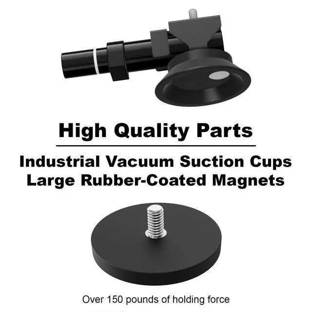 Alt view image 6 of 6 - Starlink Mount Ultra-Durable Kit for Campers, RVs, UTVs, Trucks, & Cars | USA Made | Interior and Exterior Vehicle Installation | Hardtop Complete Coverage (Add Car Charger, Mount + Both Options)