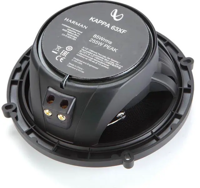 Alt view image 2 of 3 - New Kappa 62IX 6.5" 225 Watts Max (75 Watts RMS) 2-Way Coaxial Car Audio Stereo Multi Element Speakers with UniPivot Tweeters with Oversized Voice Coils - Pair with Alphasonik Earbuds