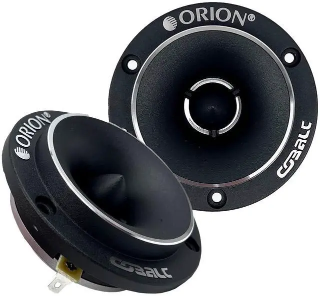 Main image of Cobalt Series CTW2.0NEO 3.8 Super Bullet Neodymium Tweeter | Aluminum Diaphragm, 1 Voice Coil, 100W RMS, 400W Max, Built-in Crossover - Pro Car Audio Tweeter (Pair)