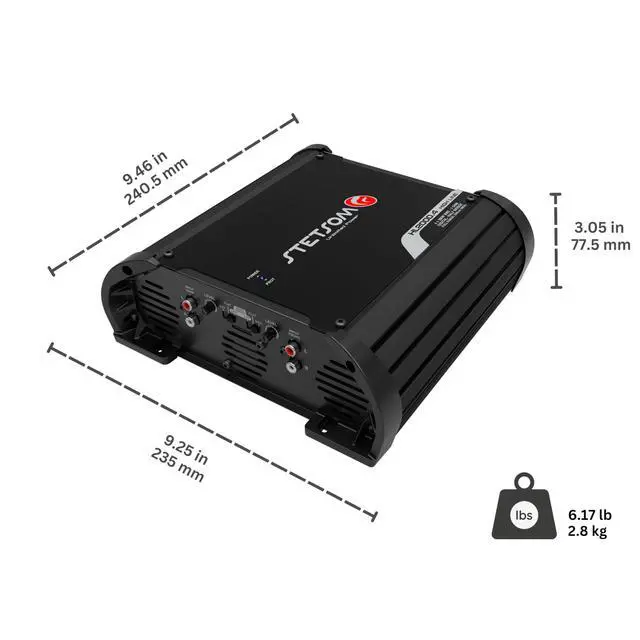 Alt view image 6 of 6 - HL 2000.4 1 Ohm Multichannel Car Audio Amplifier, HL2000.4 2K Watts RMS, 4 Channel, 1 Stable Full Range HD Sound Quality Car Stereo MD Crossover HPF LPF Bass Boost Front Rear Bridge Speakers