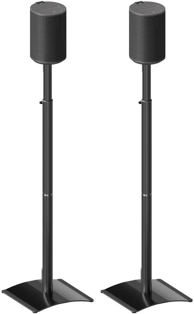 Main image of Speaker Stands for Sonos Era 100, One, One SL, Play:1, Height Adjustable Up to 42", Set of 2 Surround Sound Speaker Stand with Cable Management, 13.2 LBS Loading MD5412