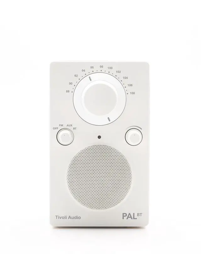 Main image of PAL BT (Gen 3) Portable Bluetooth FM Radio/USB-C / (White)