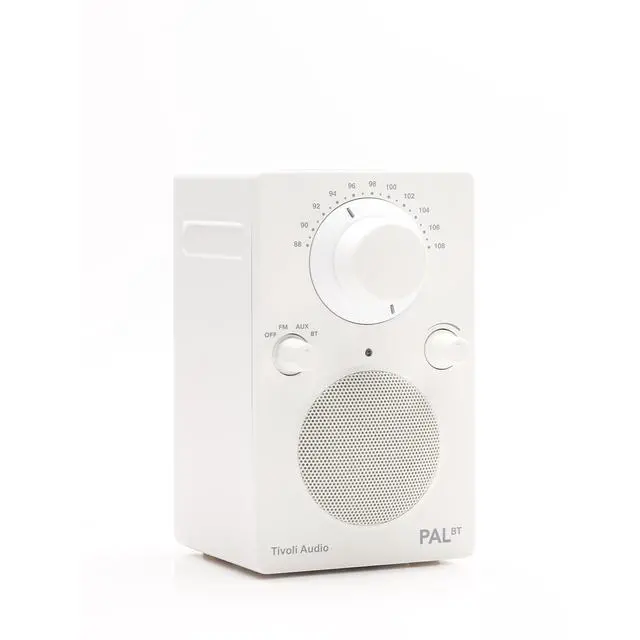 Alt view image 2 of 6 - PAL BT (Gen 3) Portable Bluetooth FM Radio/USB-C / (White)