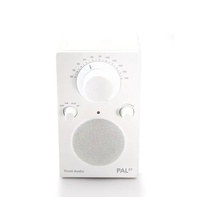 Alt view image 4 of 6 - PAL BT (Gen 3) Portable Bluetooth FM Radio/USB-C / (White)