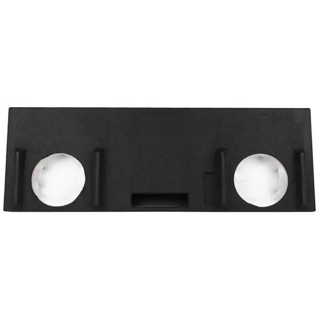 Alt view image 3 of 6 - Dual 10" Ported Subwoofer Enclosure Compatible with 2014-2021 Toyota Tundra CrewMax Cab Trucks
