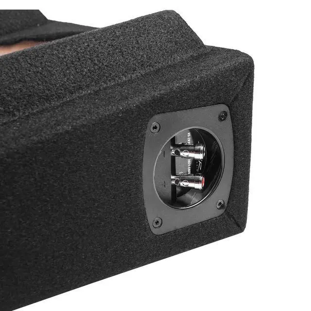 Alt view image 6 of 6 - Dual 10" Ported Subwoofer Enclosure Compatible with 2014-2021 Toyota Tundra CrewMax Cab Trucks