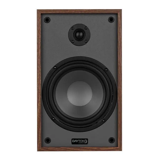 Alt view image 3 of 6 - Classic B65 Bookshelf Speakers, 6.5" Woofer & 1" Tweeter, Passive 2-Way Design, 60W RMS, for Music, TV & Home Audio Systems Wood
