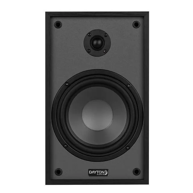 Alt view image 3 of 6 - Classic B65 Bookshelf Speakers, 6.5" Woofer & 1" Tweeter, Passive 2-Way Design, 60W RMS, for Music, TV & Home Audio Systems Black
