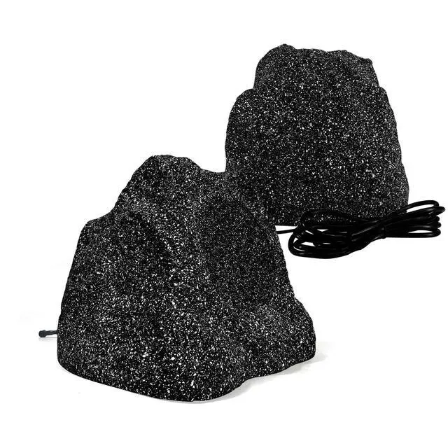 Main image of 4 Inches Bluetooth Rock Speakers Outdoor Waterproof, 200W Powerful Bass & All Weather, for Backyard Garden Pool Deck BBQ Porch (Pair)