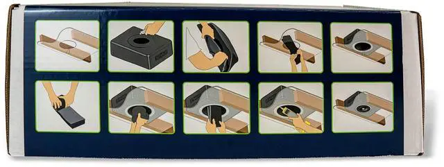 Alt view image 6 of 6 - DynaBox Ceiling Speaker Enclosure System Reduces Vibration & Projects Clearer Sound into Your Room Made in USA 9 sq ft