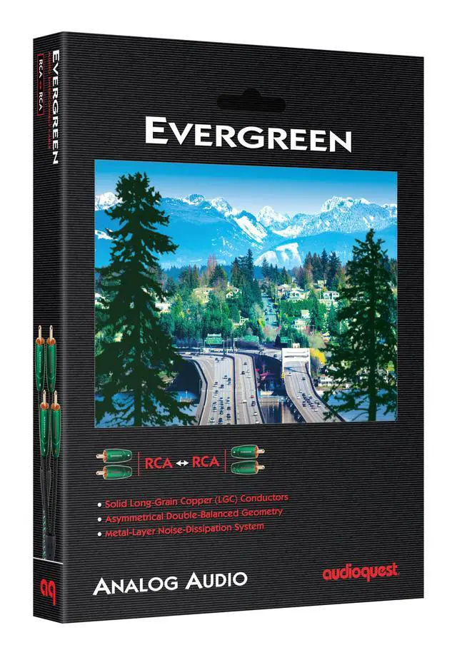 Alt view image 2 of 2 - Evergreen 1m 3.28 feet RCA to RCA 1m 3'4"