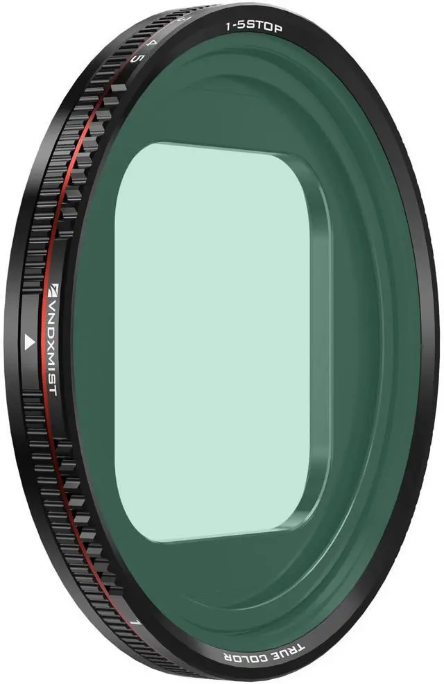 Main image of True Color VNDXMIST Variable ND (Mist Edition 1/4) 1-5 Stop Filter Compatible only with Sherpa iPhone Series Cases & Genius Rig Cage