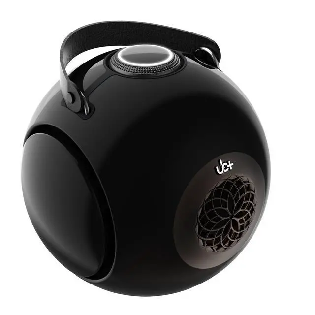 Alt view image 6 of 6 - dB1 doubleBASS Waterproof Bluetooth Speaker | 40W Hi-Fi Sound with Deep Bass, 20H Playtime, IPX5 & TWS Pairing (Glossy Black with Tripod)