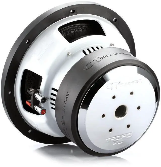 Alt view image 3 of 5 - TROPO-XL-10-D2 2000 Watts Max 10 Inch Car Subwoofer Dual 2 Ohm