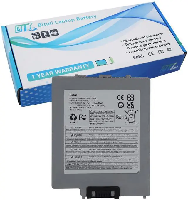 Main image of FZ-VZSU84U FZ-VZSU84AU Laptop Battery Replacement for Panasonic Toughpad FZ-G1 Series FZ-G1AABDXER FZ-VZSU84A2K FZ-VZSU84A2R FZ-VZSU84A2U FZ-VZSU84AK FZ-VZSU84AR FZ-VZSU84K FZ-VZSU89U