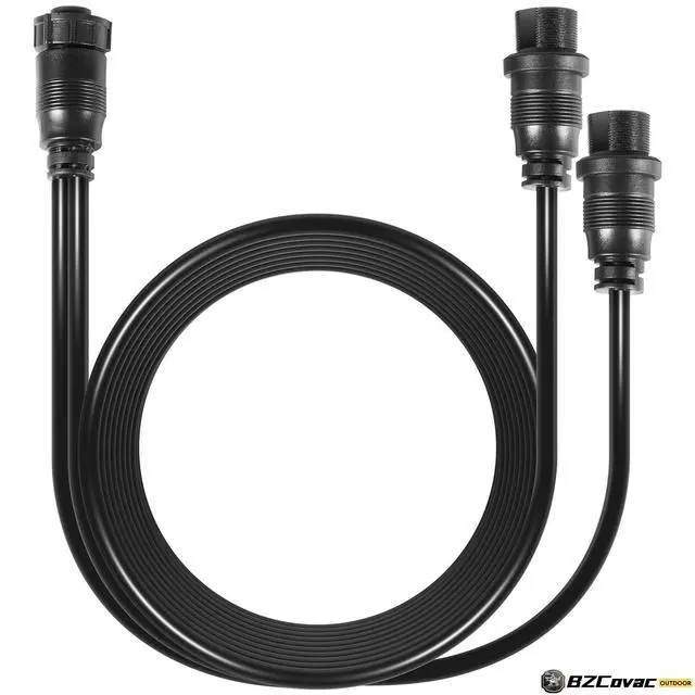 Alt view image 2 of 6 - 720108-1 14 M360 2DDI Y Transducer Adapter Cable for Humminbird, Compatible with MEGA 360 and 2D/MDI Transducers, 14-Pin Y Cable