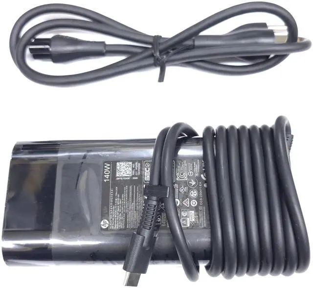 Main image of 140W USB-C AC Adapter for Spectre 2-in-1 Laptop 16-aa0023dx, Compatible P/N: TPN-LA29, N22270-001, N22282-001, PA-1141-08HT