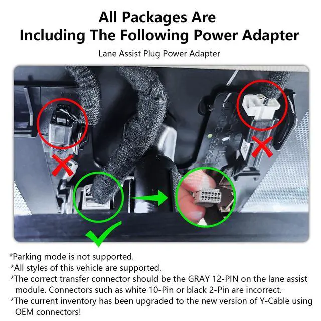 Alt view image 3 of 6 - 4K Dash Cam Custom for Lexus NX 2018 2019 2020 2021(Model B), 350 300 Sport 250 F Premium,OEM Look, UHD 2160P Video,Parking Mode, WiFi & App,Loop Recording,Easy to Install, 64GB Card