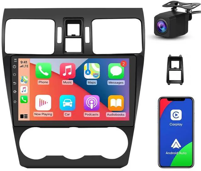 Main image of Car Radio Stereo for Subaru Forester WRX Impreza 2013-2015 with CarPlay Android Auto