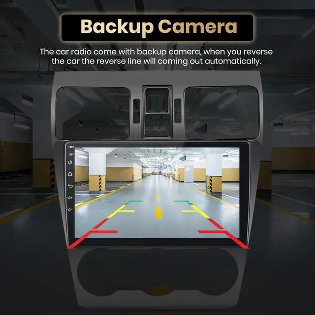 Alt view image 6 of 6 - Car Radio Stereo for Subaru Forester WRX Impreza 2013-2015 with CarPlay Android Auto