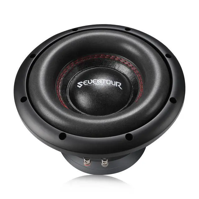 Alt view image 2 of 6 - 8" 700W Max Power Dual 4 Ohm Car Subwoofer,Dual Voice Coil High-Strength Dual Magnets,Foam Surround for Vehicle Stereo Sound System (8" - Dual 4 Ohm)