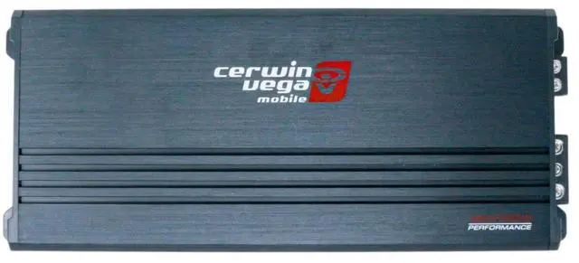 Main image of Cerwin Vega 1100W RMS 1 Channel High-Efficiency Class D Monoblock Amplifier,Car Audio Powerhouse, Compact with Vega Bass Boost, Ideal for Car Speakers, RCA Pass Thru - XED11001D