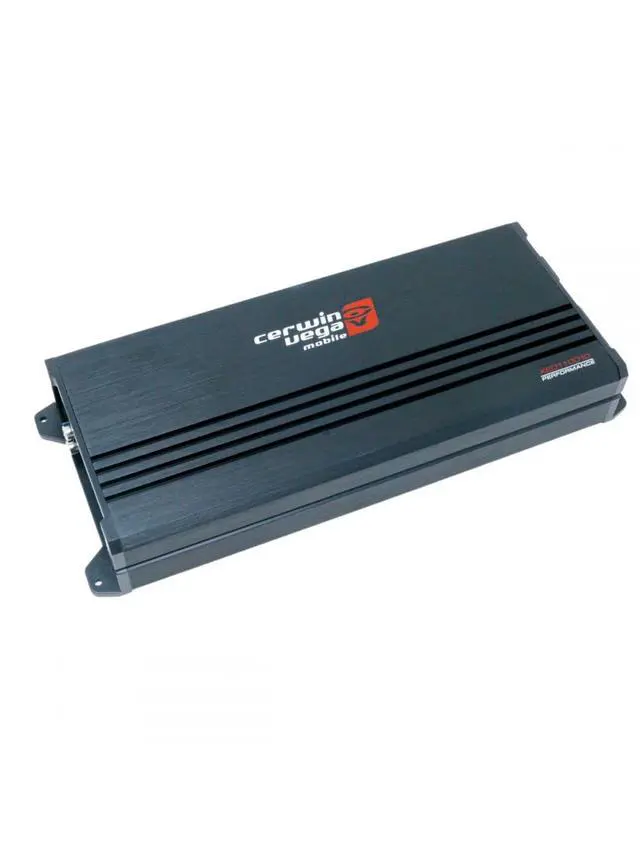 Alt view image 3 of 6 - Cerwin Vega 1100W RMS 1 Channel High-Efficiency Class D Monoblock Amplifier,Car Audio Powerhouse, Compact with Vega Bass Boost, Ideal for Car Speakers, RCA Pass Thru - XED11001D